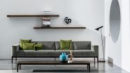 Модел Slim Sofa, Sovet. Луксозни италиански двуместни, триместни дивани. Тапицерии от кожа, еко кожа, текстил. Италиански мебели
