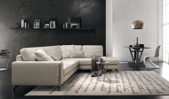 Модел Spencer. Le Comfort, Италия. Модерни, модулни италиански дивани с текстилна тапицерия. Луксозна италианска мека мебел - пр