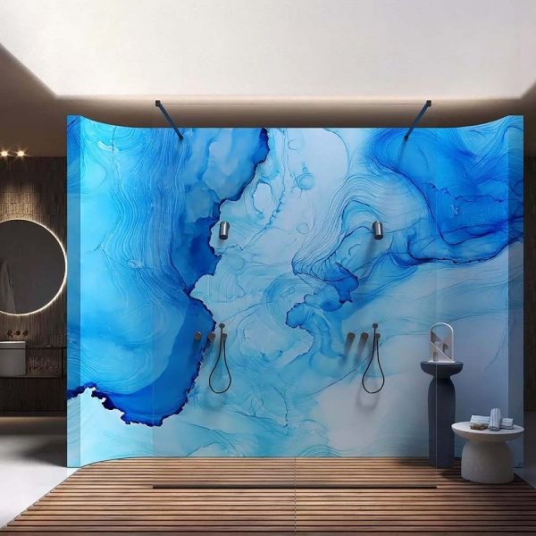 Bluedot, Tecnografica. Ëóêñîçíè èòàëèàíñêè òàïåòè ñ àáñòðàêòåí äèçàéí.