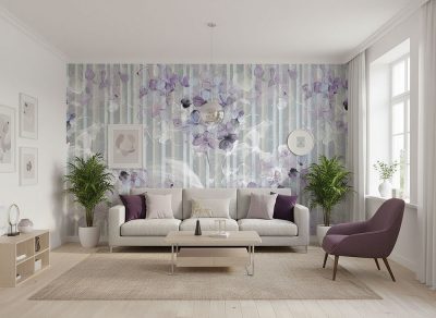 Колекция Botanical Study. Производител - Tecnografica, Италия. Висок клас италиански тапети с флорален дизайн. Модерни италианск