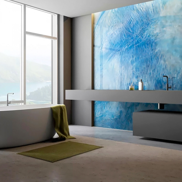 Durness, Tecnografica. Ëóêñîçíè èòàëèàíñêè ñòúêëåíè ïàíåëè çà ñòåíà.