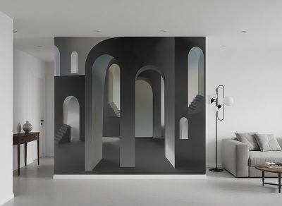 Колекция Fourth Wall. Производител - Tecnografica, Италия. Луксозни италиански тапети с абстрактни мотиви. Висок клас италиански
