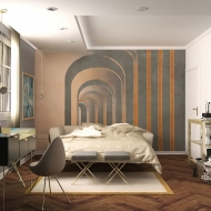 Êîëåêöèÿ Futura. Ïðîèçâîäèòåë - Tecnografica, Èòàëèÿ. Ìîäåðíè èòàëèàíñêè òàïåòè ñ åëåãàíòåí ãðàôè÷åí äèçàéí. Ëóêñîçíè èòàëèàíñêè