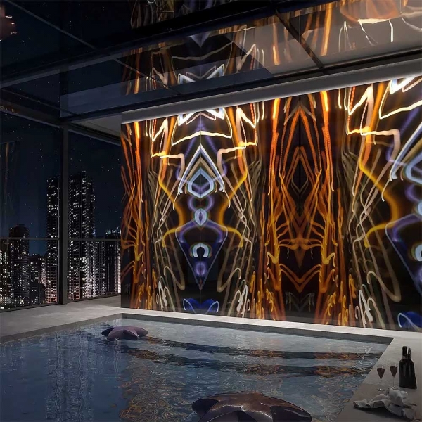 Gianluca Pancaldi, Tecnografica. Дизайнерски италиански декоративни стенни облицовки.