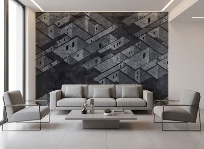 Колекция Mame 32. Производител - Tecnografica, Италия. Висок клас италиански тапети с геометричен дизайн. Модерни тапети и фотот