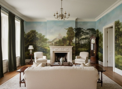 Колекция Mystic Valley. Производител - Tecnografica, Италия. Модерни италиански пейзажни фототапети. Луксозни италиански тапети