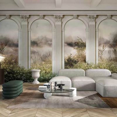 Колекция Mystic Valley. Производител - Tecnografica, Италия. Модерни италиански пейзажни фототапети. Луксозни италиански тапети