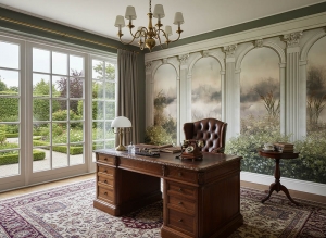 картини със смола Колекция Mystic Valley. Производител - Tecnografica, Италия. Модерни италиански пейзажни фототапети. Луксозни италиански тапети