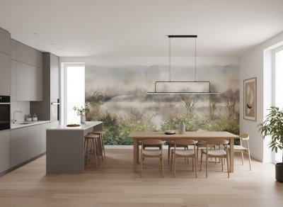 Колекция Mystic Valley. Производител - Tecnografica, Италия. Модерни италиански пейзажни фототапети. Луксозни италиански тапети