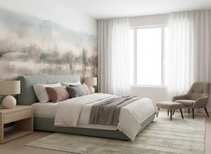 картини със смола Колекция Mystic Valley. Производител - Tecnografica, Италия. Модерни италиански пейзажни фототапети. Луксозни италиански тапети