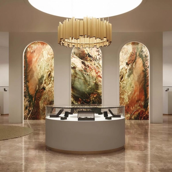 Supernova, Tecnografica. Луксозни италиански декоративни панели за стена от стъкло.