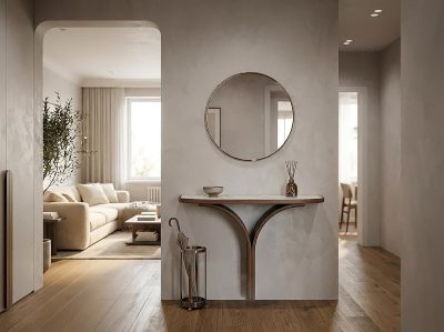 Модел Arco, производител - Tonin Casa, Италия. Модерна италианска конзола с мраморен плот. Луксозни италиански мебели за дневна,