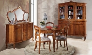Колекция Bella Italia I. Производител - Vaccari Cav. Giovanni. Луксозни италиански мебели за трапезария в класически стил. Класи
