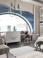 Колекция Nautilus. Производител Volpi, Италия. Луксозни италиански мебели за детска стая. Класически италиански легла, скринове,