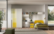 Композиции 101-127, производител ZG Mobili, Италия. Модерни италиански мебели за детска стая. Луксозни детски легла, гардероби, 