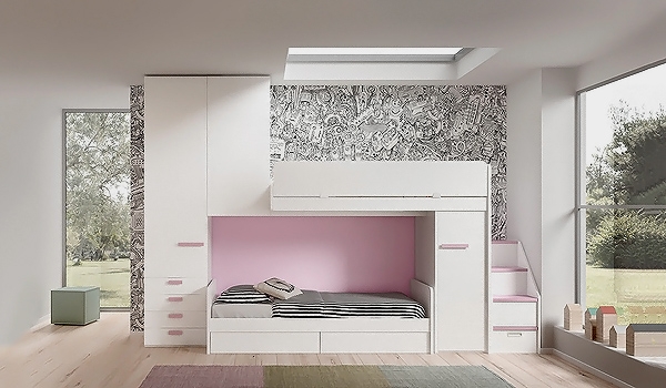 Êîìïîçèöèè 171-172, ZG Mobili. Öÿëîñòíî îáçàâåæäàíå çà äåòñêà ñòàÿ ñ äâóåòàæíî ëåãëî.