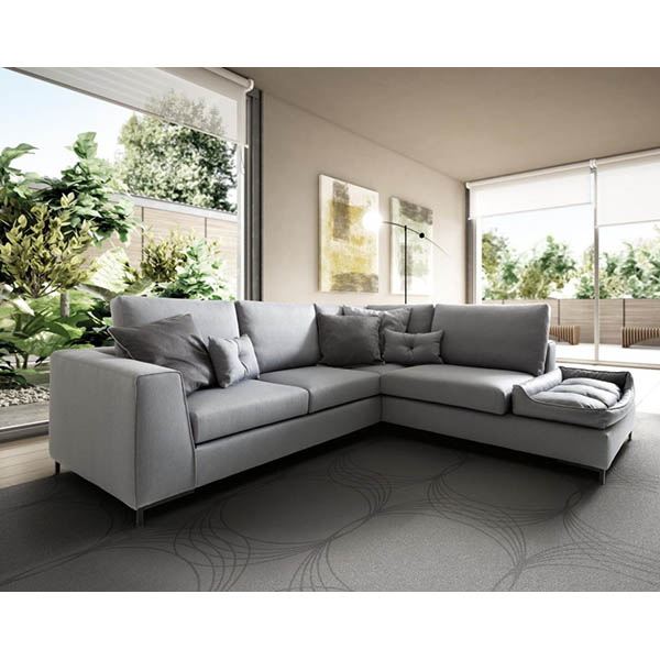 Modulna Meka Mebel Model Harmony Le Comfort Italiya Moderni Italianski Divani Glovi S Lezhanka Pravi Na Kracheta Tekstilna Tapiceriya